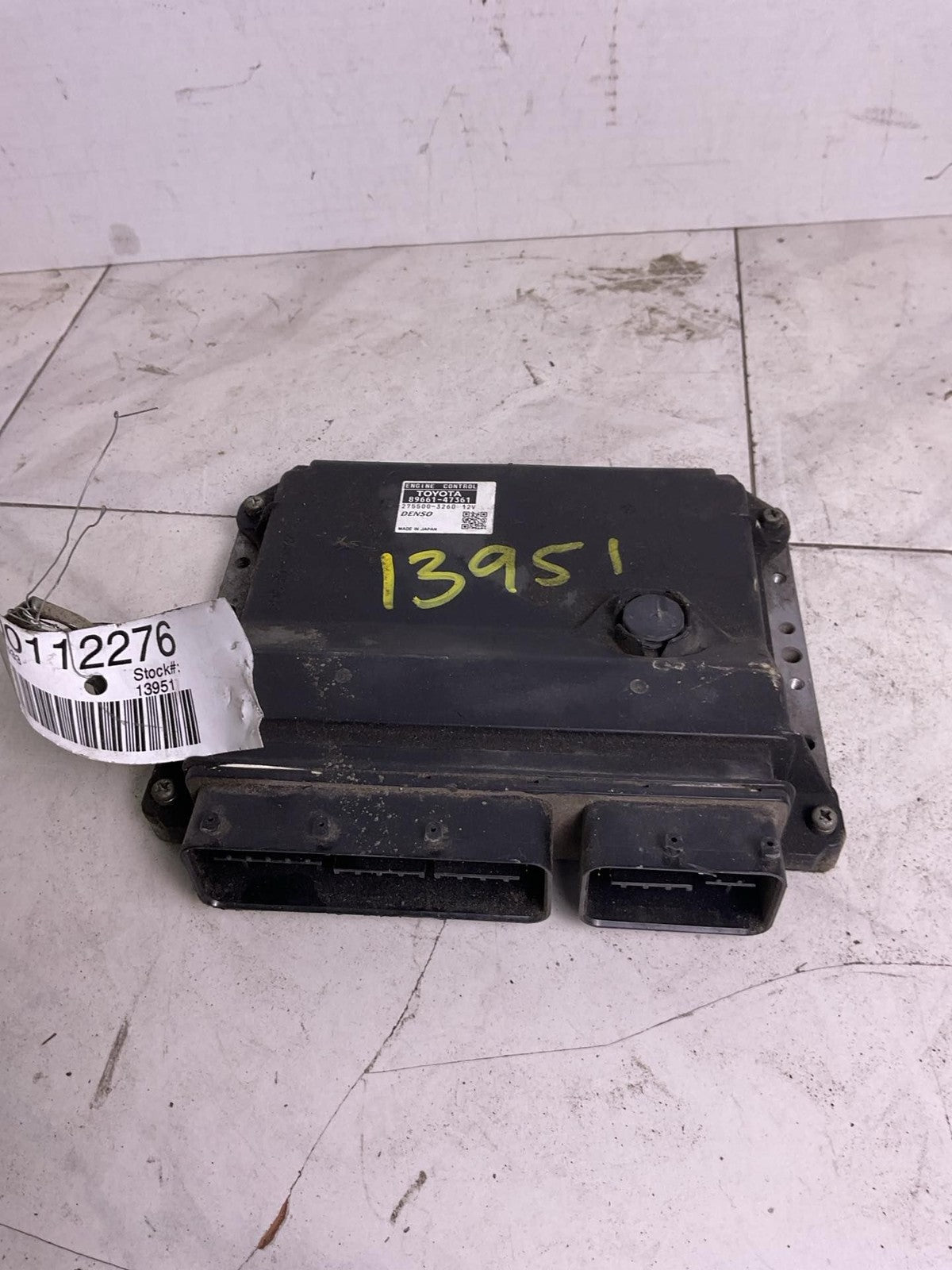 Engine/motor Brain Box TOYOTA PRIUS 12 130